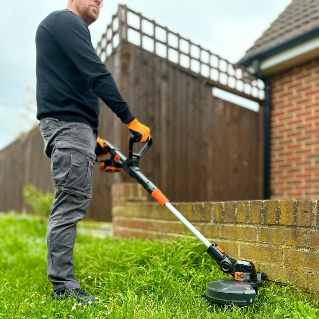 TriMower SMC300 GOLD Package: Cordless Edge Trimmer 20v - 30cm/12”