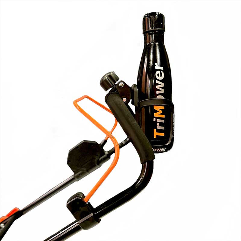 TriMower Bottle Drink Holder: Push Button Fix