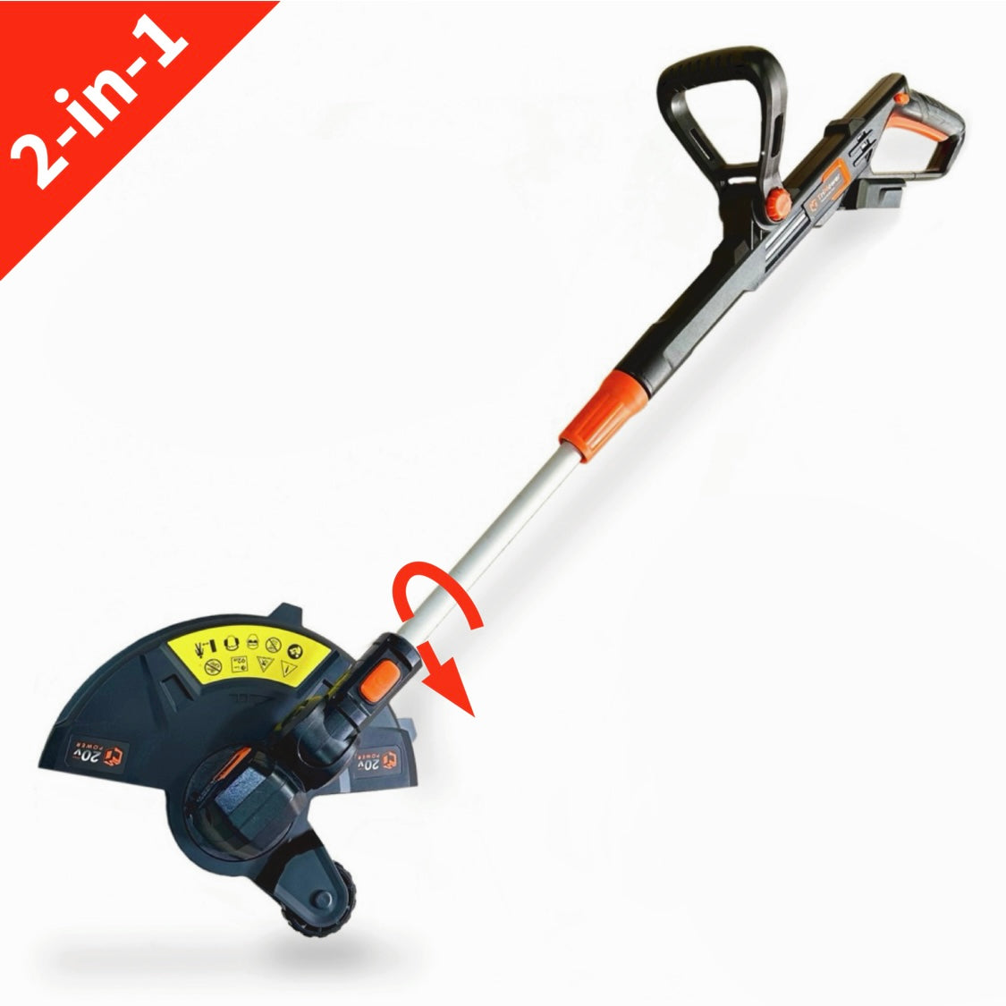 TriMower: GOLD Guard with Built-in Edging wheel