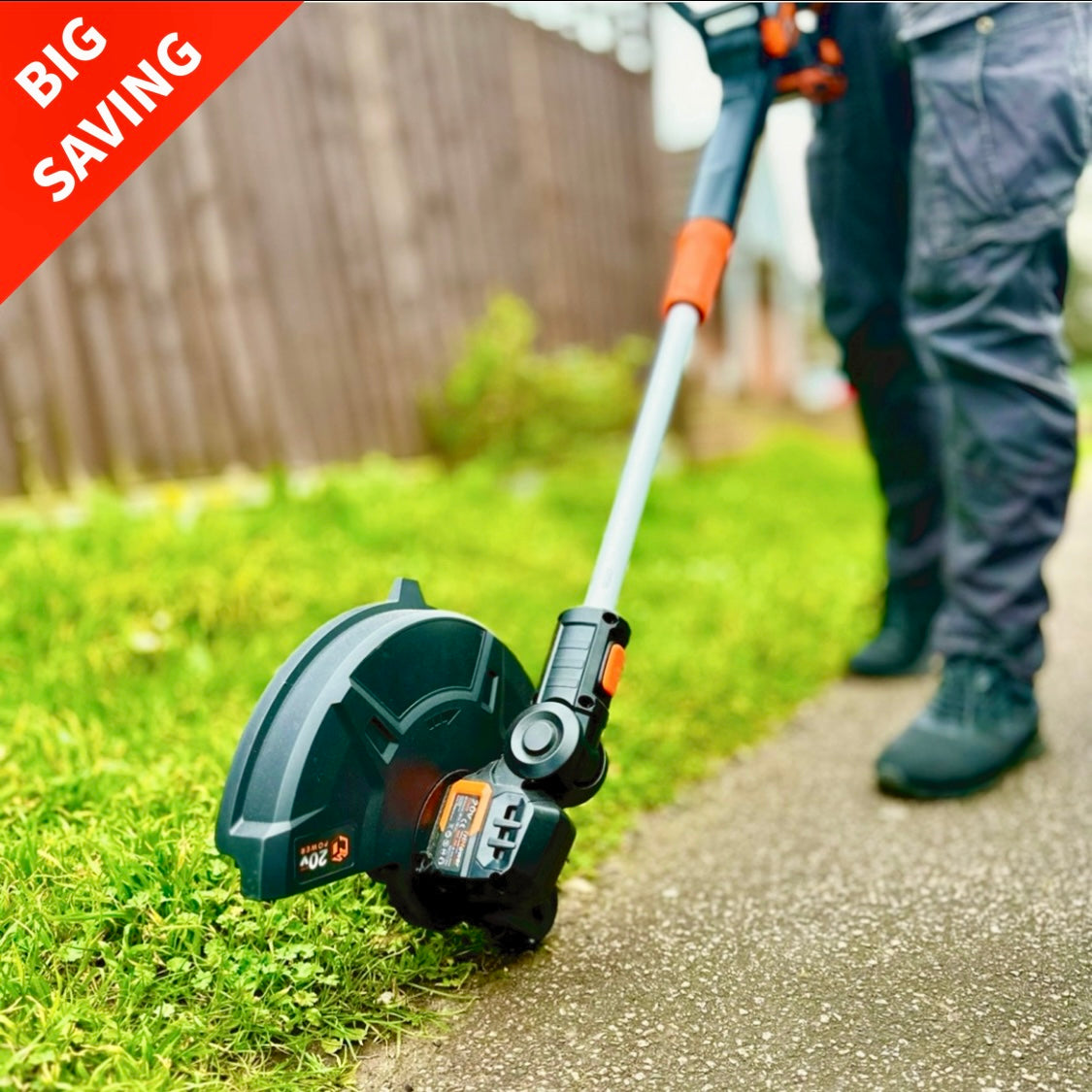 TriMower SMC300 GOLD Package: Cordless Edge Trimmer 20v - 30cm/12”
