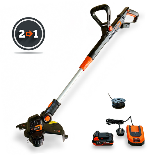 TriMower SMC300 GOLD Package: Cordless Edge Trimmer 20v - 30cm/12”